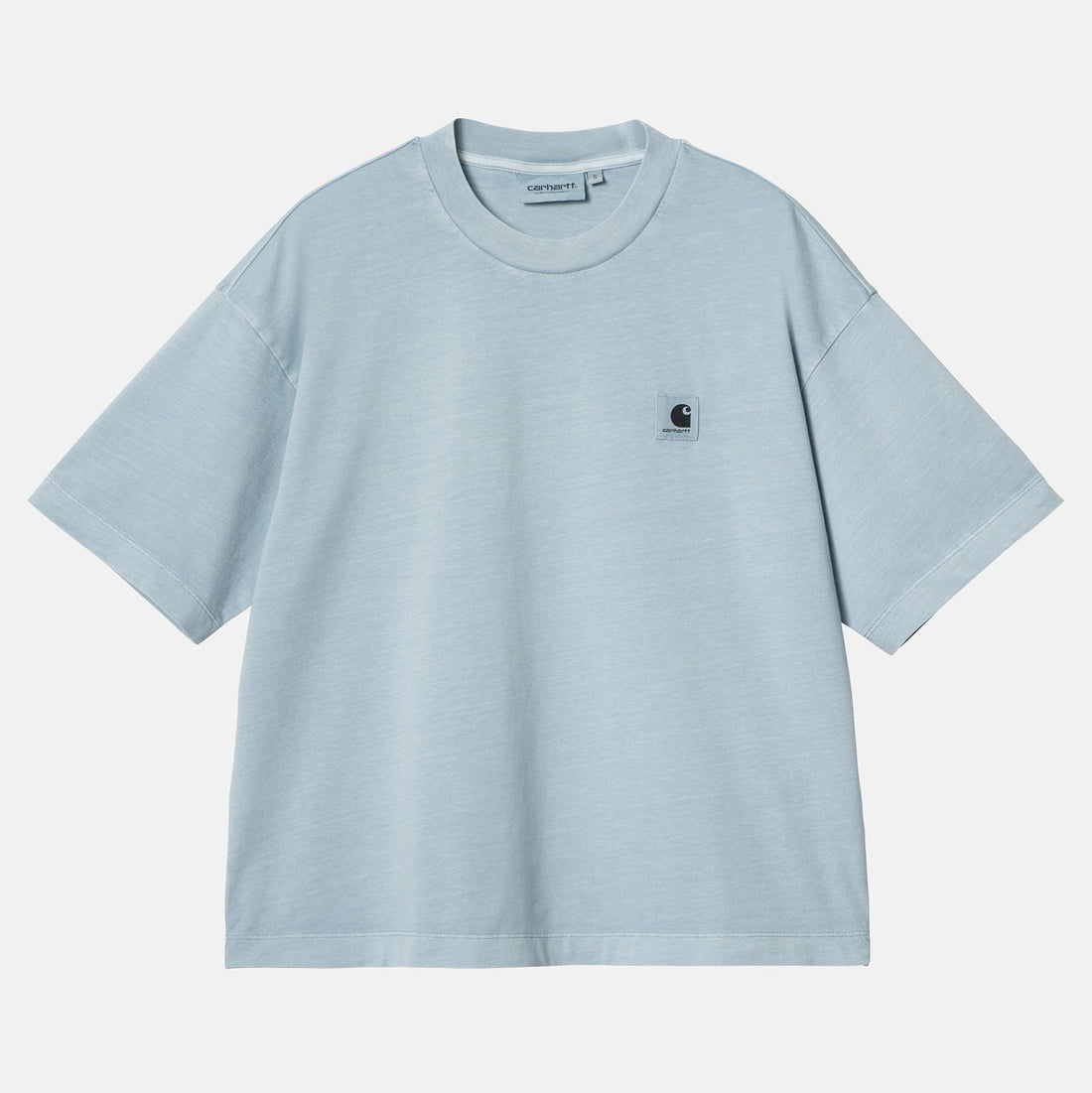 Carhartt WIP Women S/S Nelson T-Shirt  - Dusty Ice - Blowout Skateshop