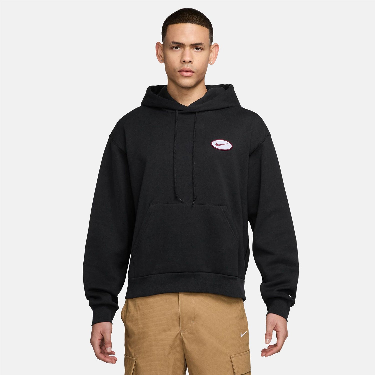 Nike SB Fleece Truckin Hoodie - Black - Blowout Skateshop