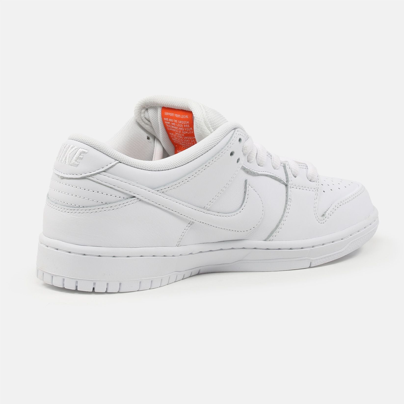 Nike SB Dunk Low Pro - White - Blowout Skateshop