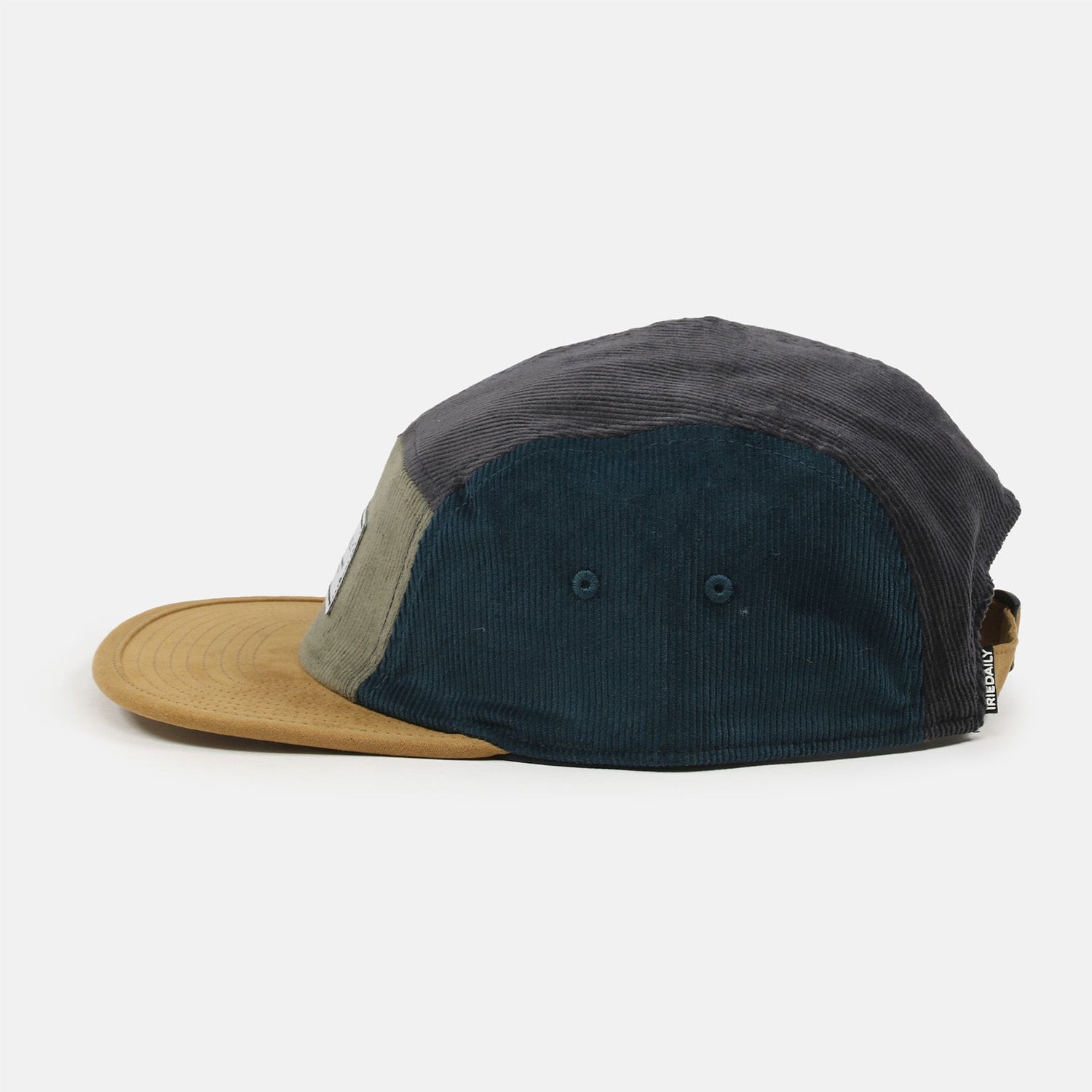 Iriedaily Corvin 5 Panel Cap - Hunter - Blowout Skateshop