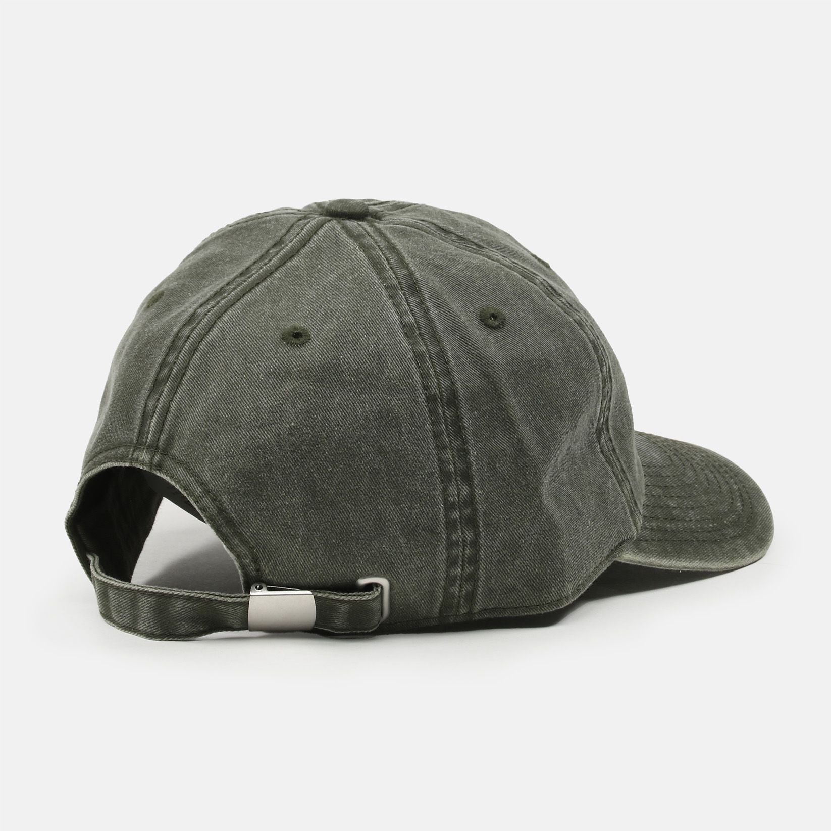 Blowout Script Cap - Washed Olive - Blowout Skateshop