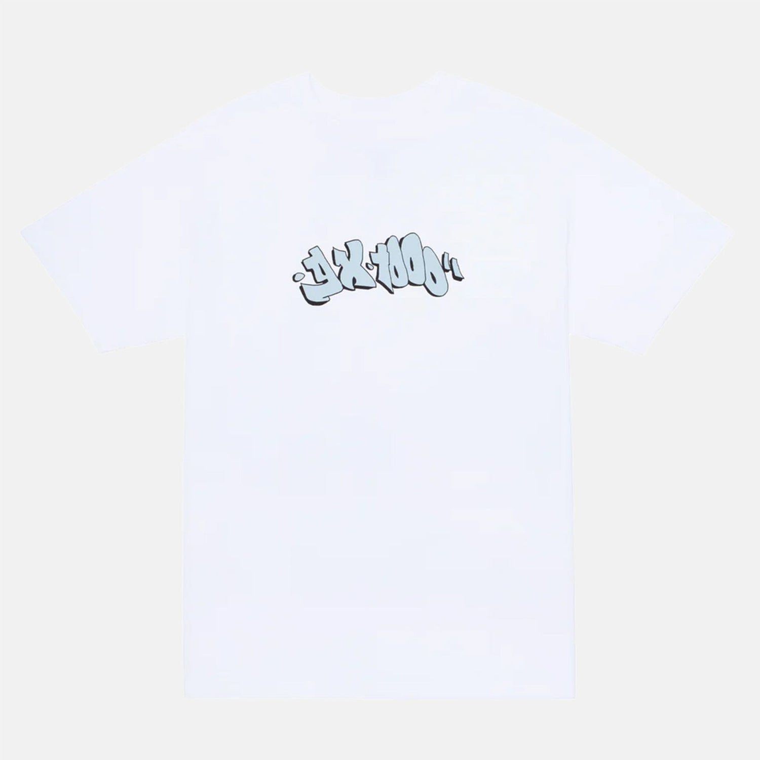 GX1000 Bold T-Shirt - White - Blowout Skateshop