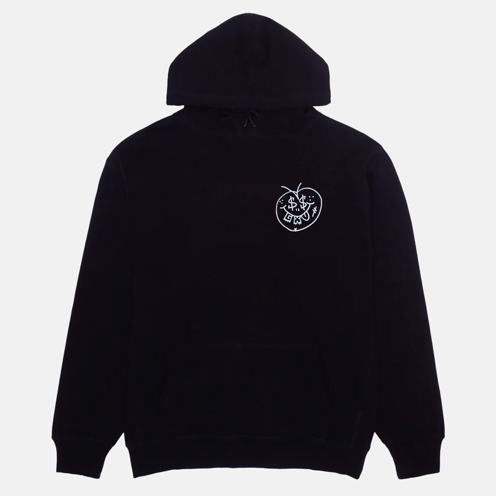 GX1000 Face Plant Hoodie - Black - Blowout Skateshop