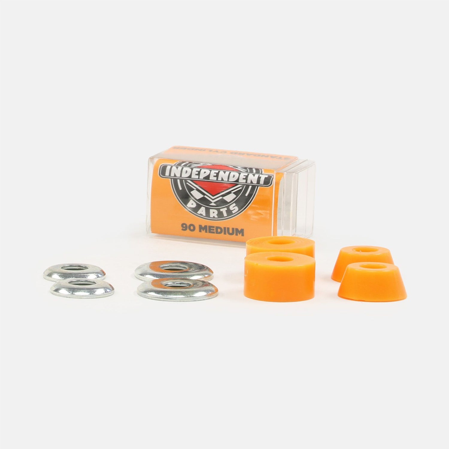 Independent Standard Cylinder Cushions Medium 90A Bushings - Orange - Blowout Skateshop