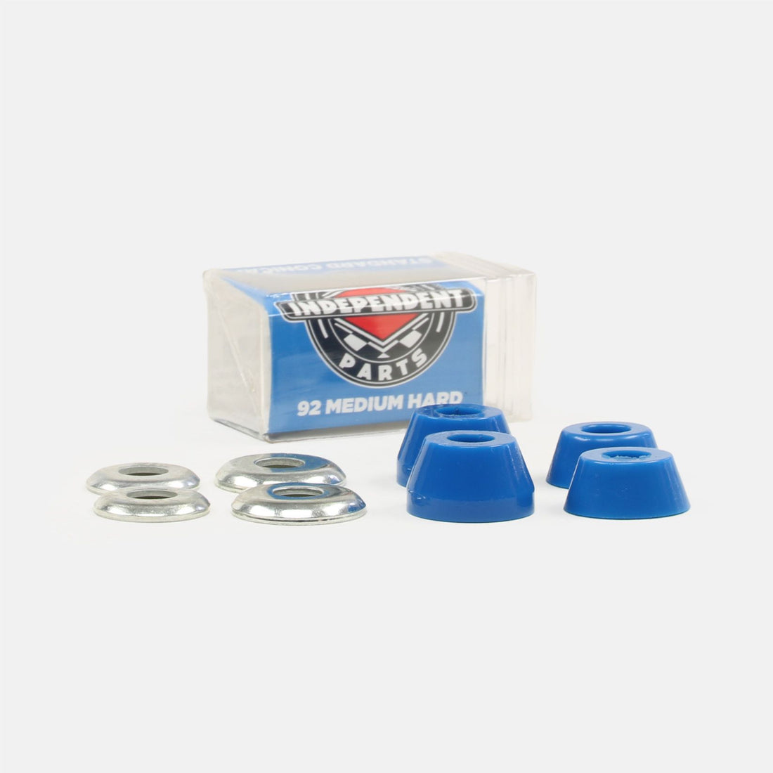 Independent Standard Cylinder Cushions Medium Hard 92A Bushings - Blue - Blowout Skateshop