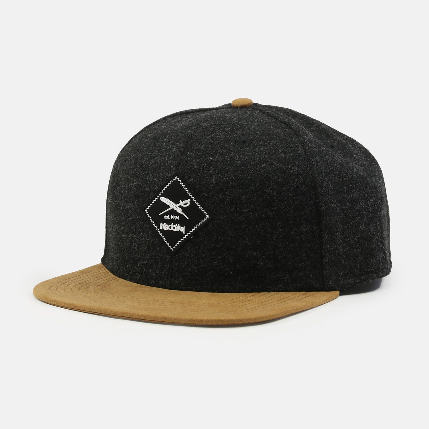 Iriedaily Jugga Snapback Cap - Black Melange - Blowout Skateshop