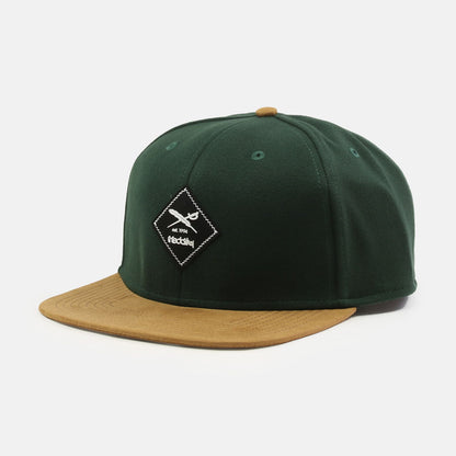 Iriedaily Jugga Snapback Cap - Green Melange - Blowout Skateshop