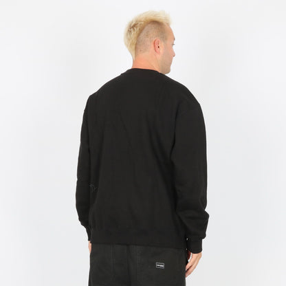 Volcom Watanite Pullover - Black - Blowout Skateshop