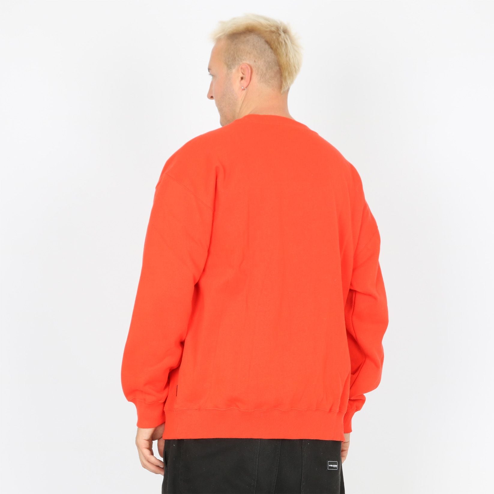 Volcom Keutchi Pullover - Bright Red - Blowout Skateshop