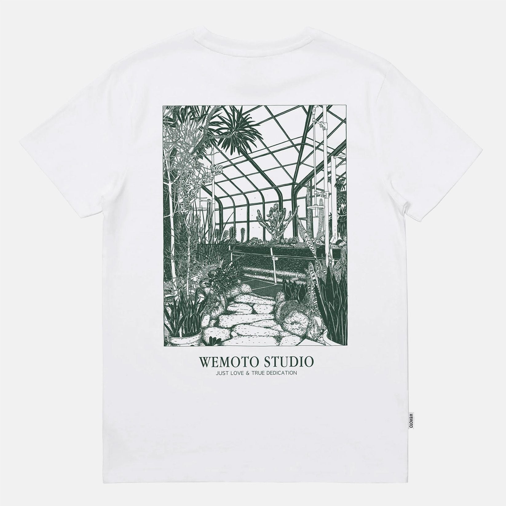 Wemoto Glasshouse T-Shirt - White - Blowout Skateshop