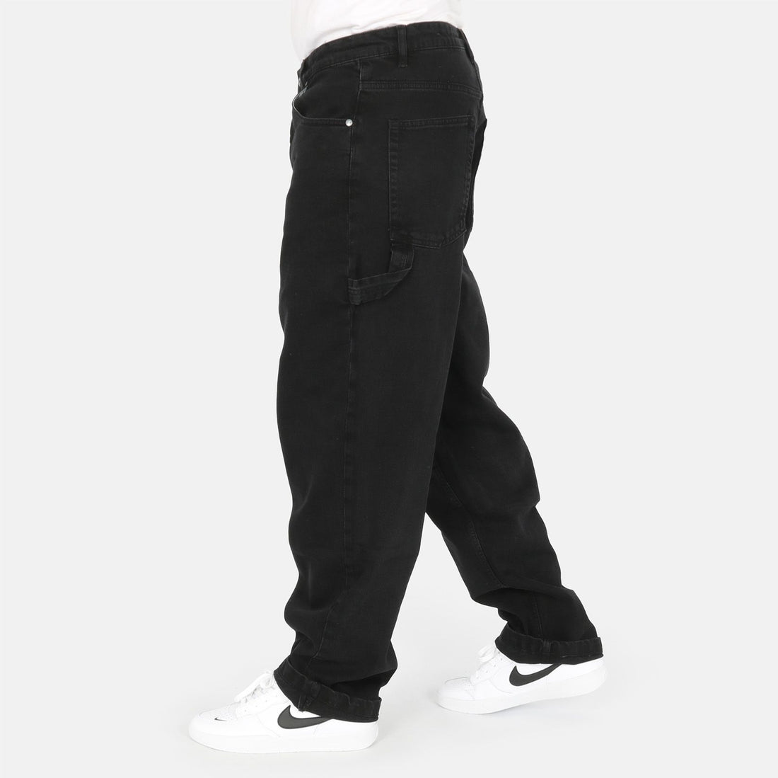 Reell Jeans Baggy Worker Baggy Pant - Classic Black Wash - Blowout Skateshop