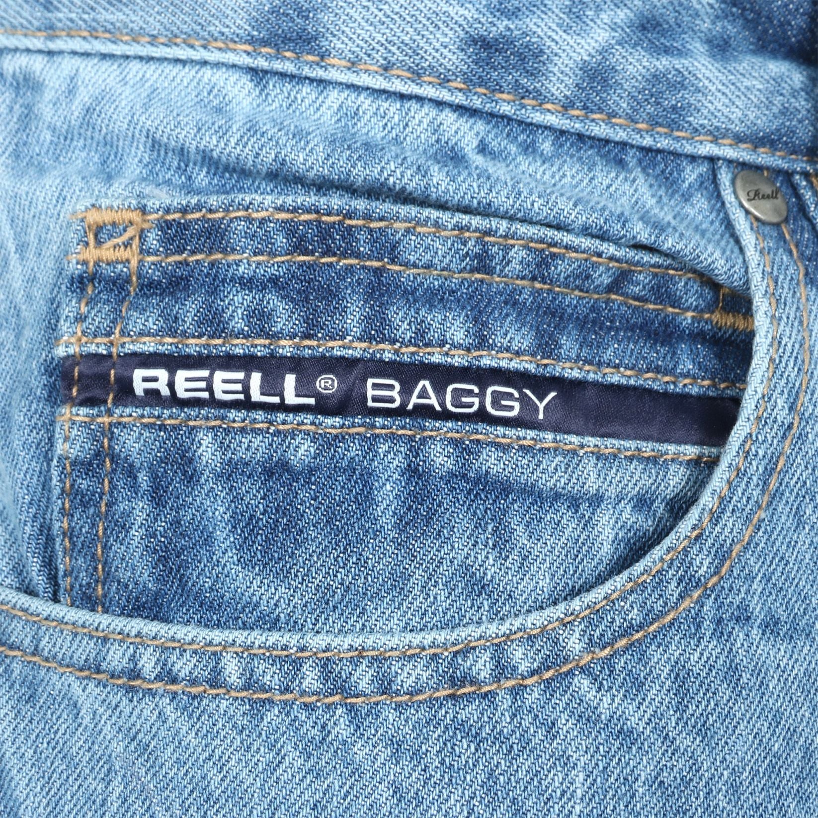 Reell Jeans Organic Baggy - Vintage Light Blue