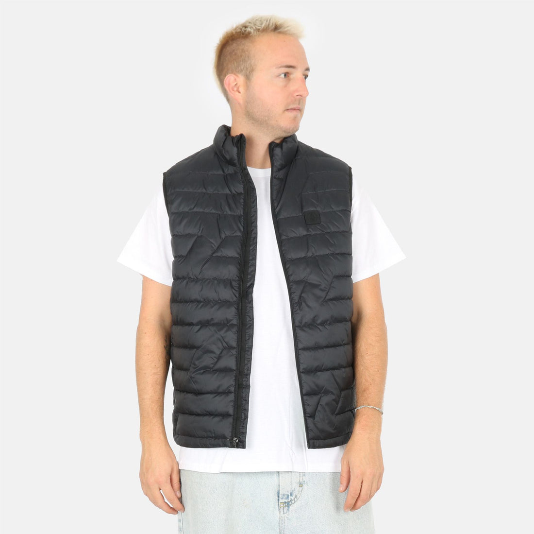 Volcom Weestone Puff Vest - Black - Blowout Skateshop