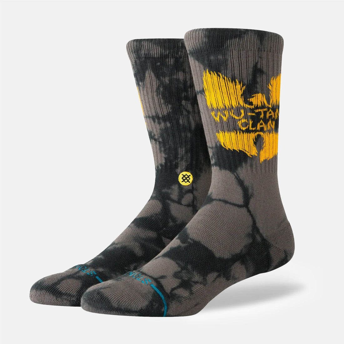 Stance Shaolin Slums Crew Socke - Black