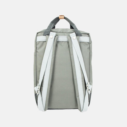 Doughnut Macaroon Euro Series Rucksack - Grey x Dark Grey - Blowout Skateshop