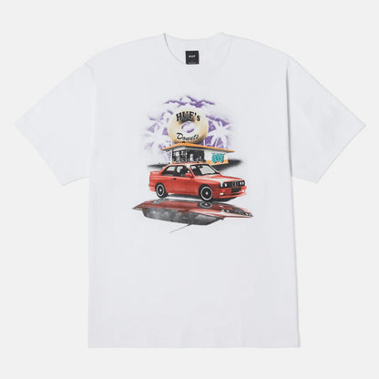 HUF Drive Thru T-Shirt - White - Blowout Skateshop