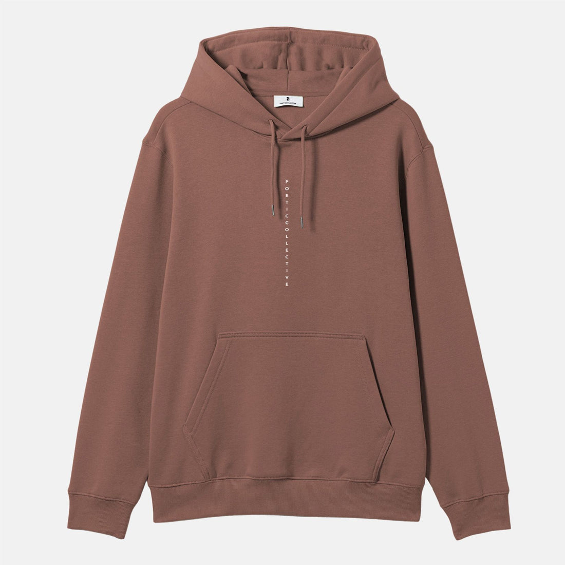 Poetic Collective Painting Hoodie - Brown