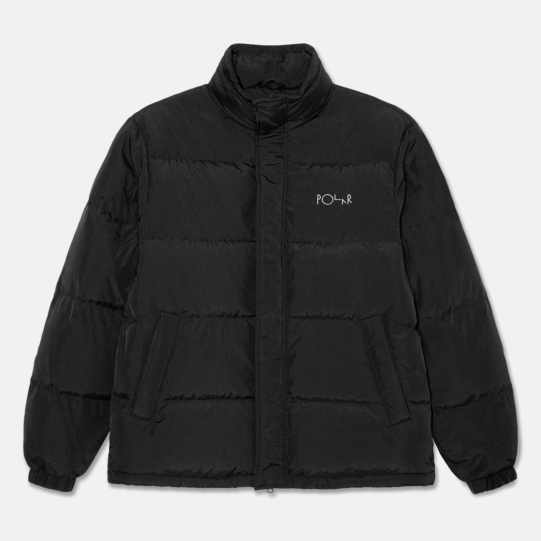 Polar Skate Co. Basic Puffer Jacket - Black