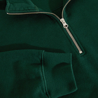 Polar Skate Co. Frankie Half Zip Sweater - Green