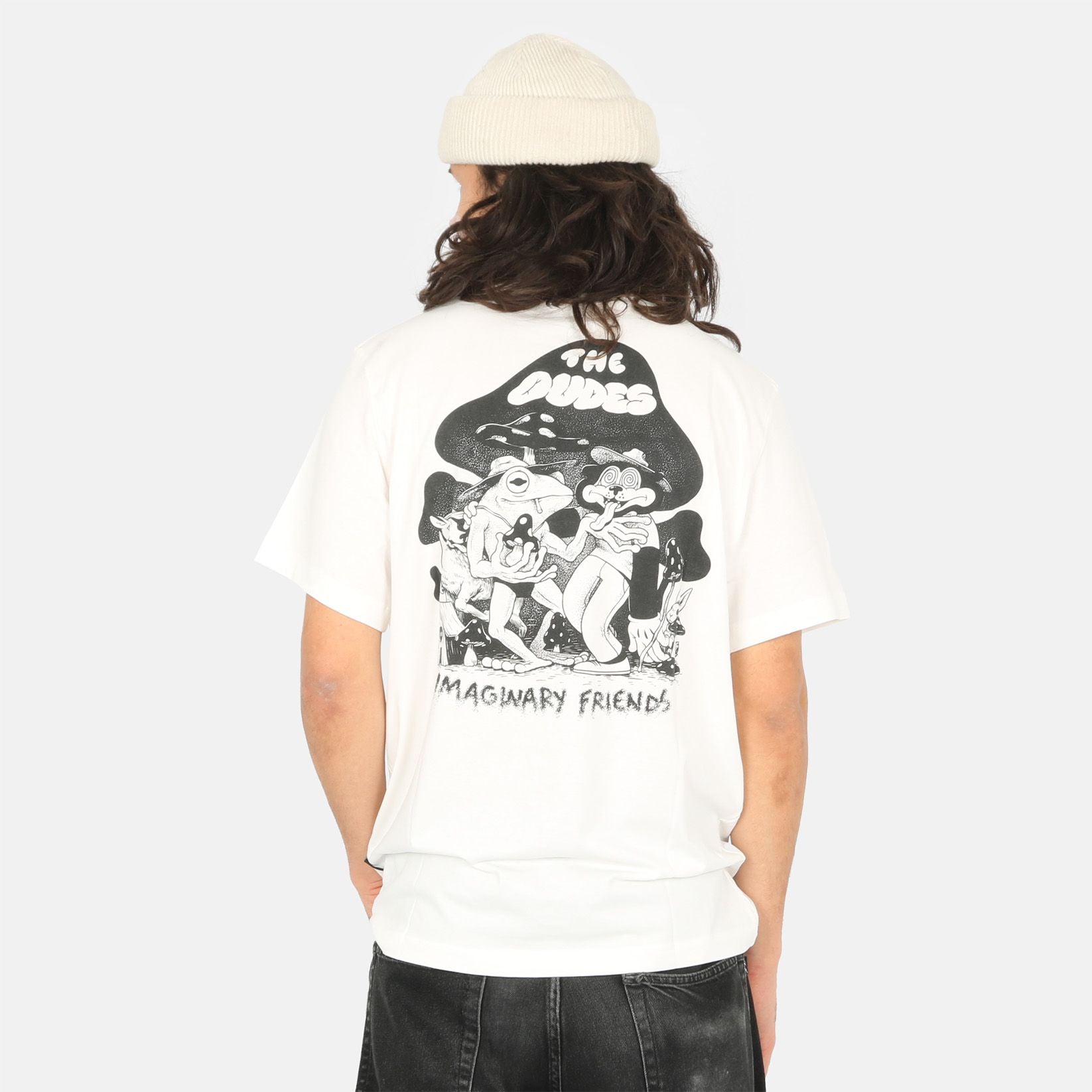 The Dudes Imaginary Friends T-Shirt - Off White