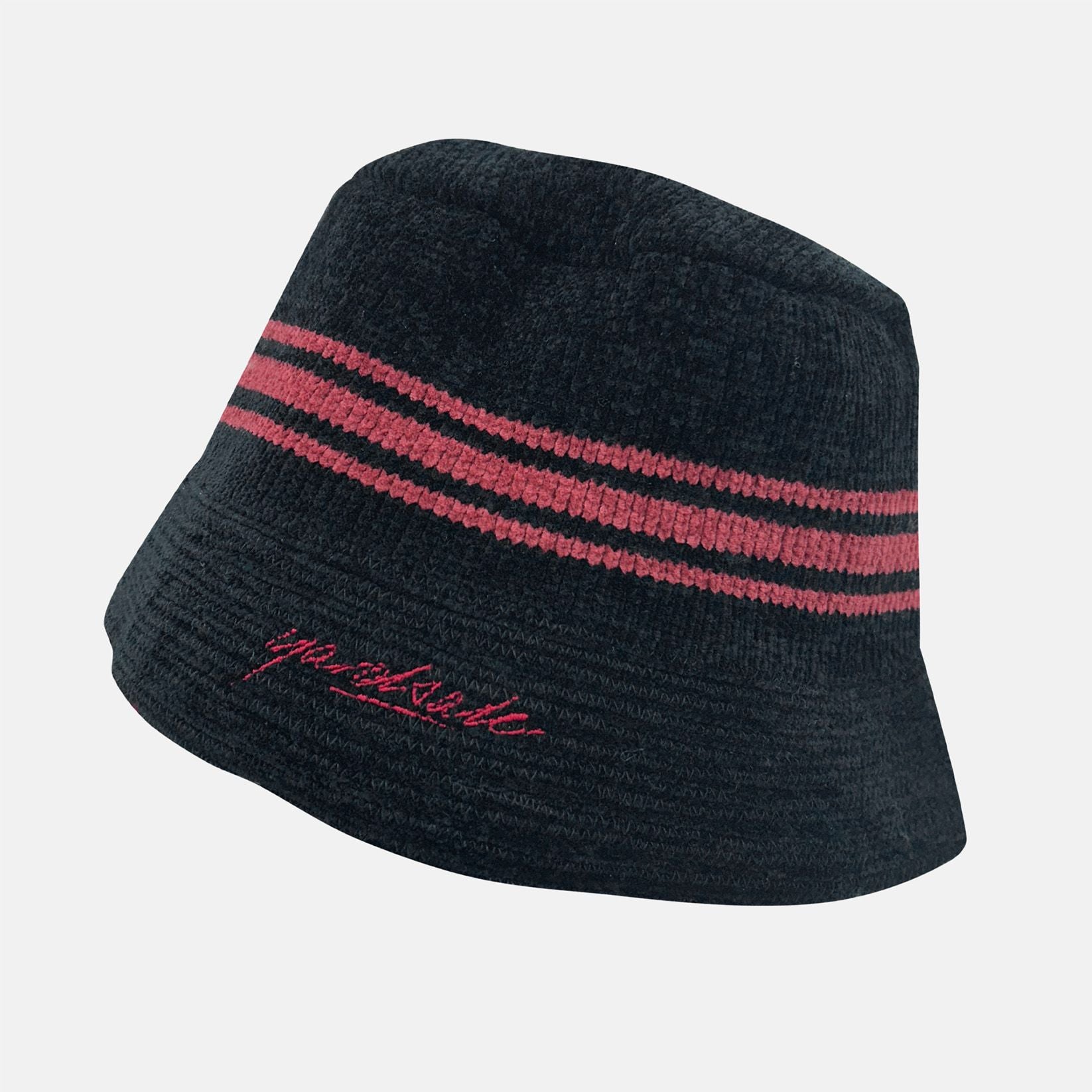 Yardsale Chenille Bucket Hat - Black