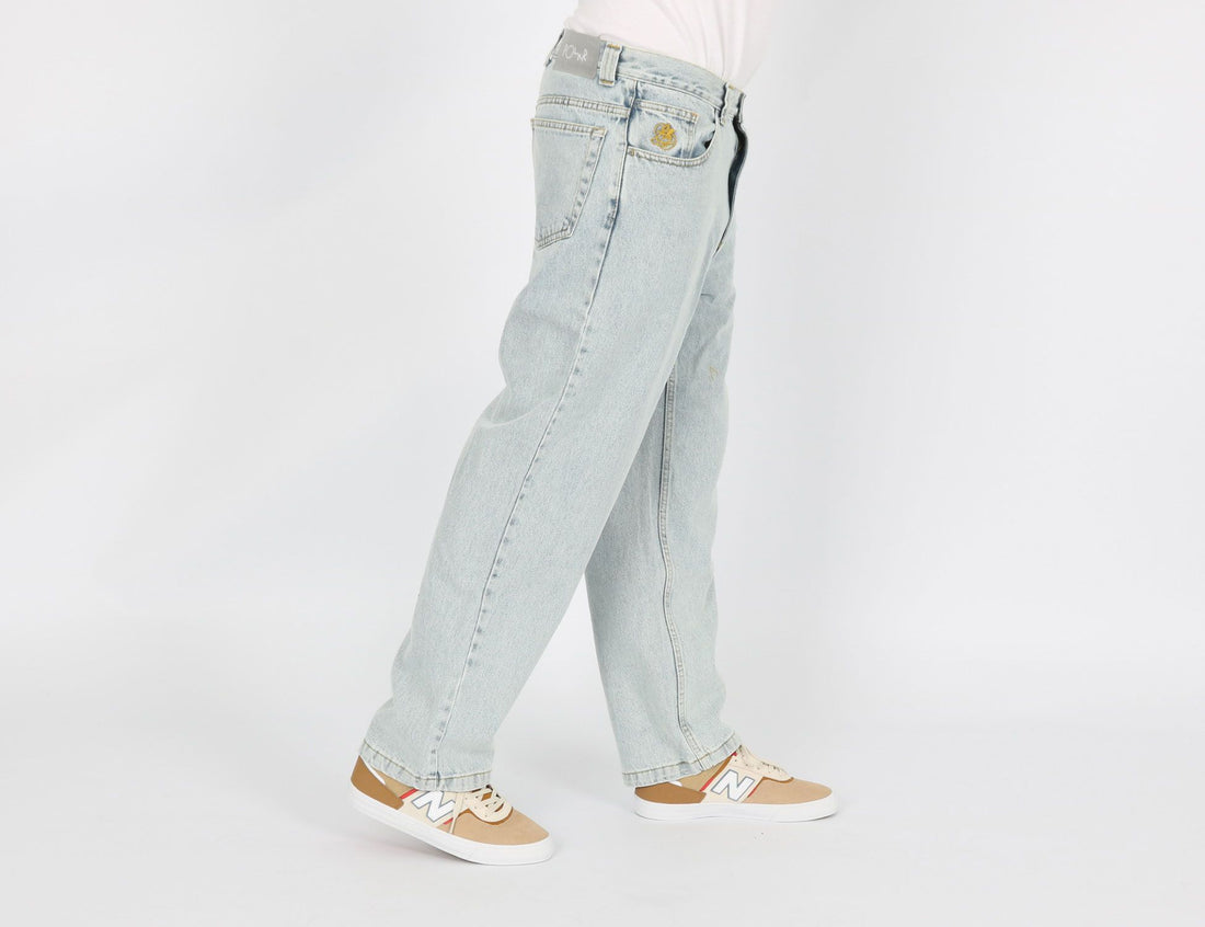 Polar Skate Co. 93! Denim Pants  - Light Blue - Blowout Skateshop