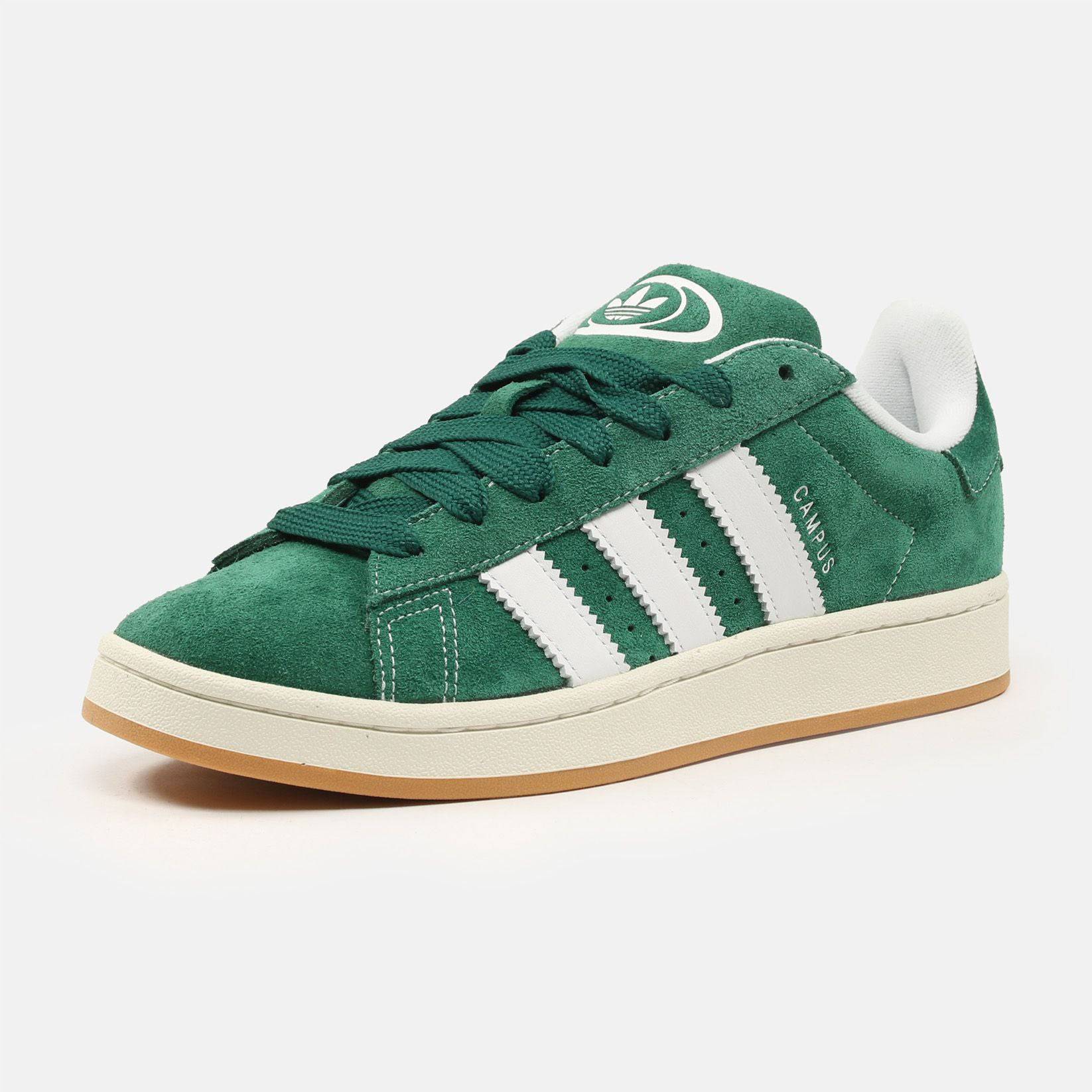 Adidas Campus 00s Sneaker - Green / White - Blowout Skateshop