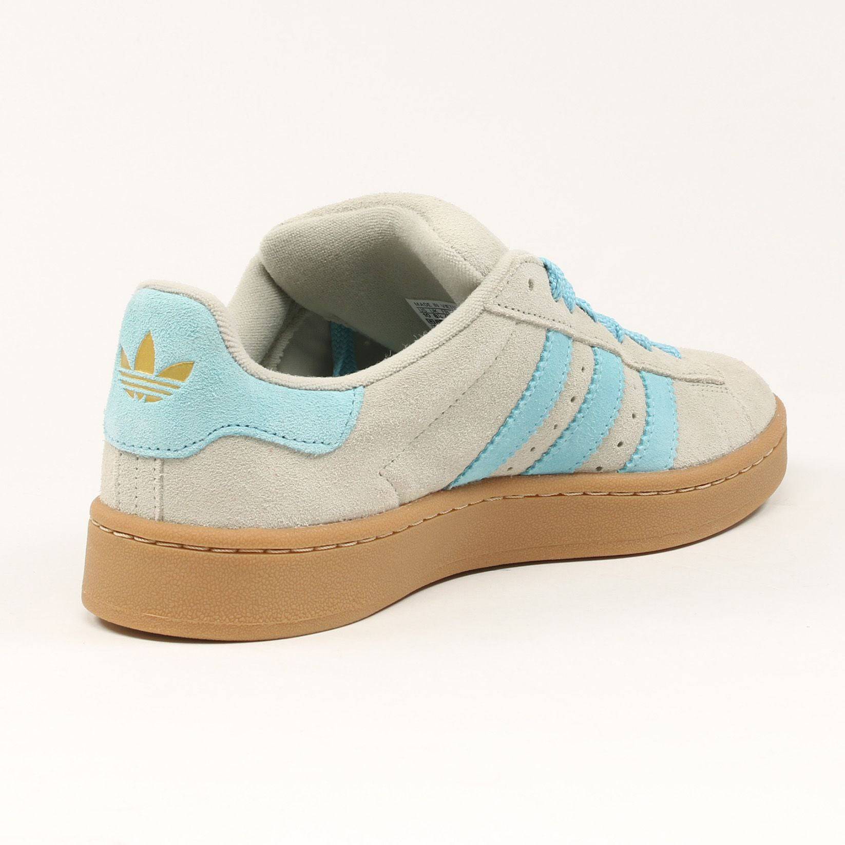 Adidas Campus 00s W - Putty Grey / Preloved Blue / Gold Metallic - Blowout Skateshop