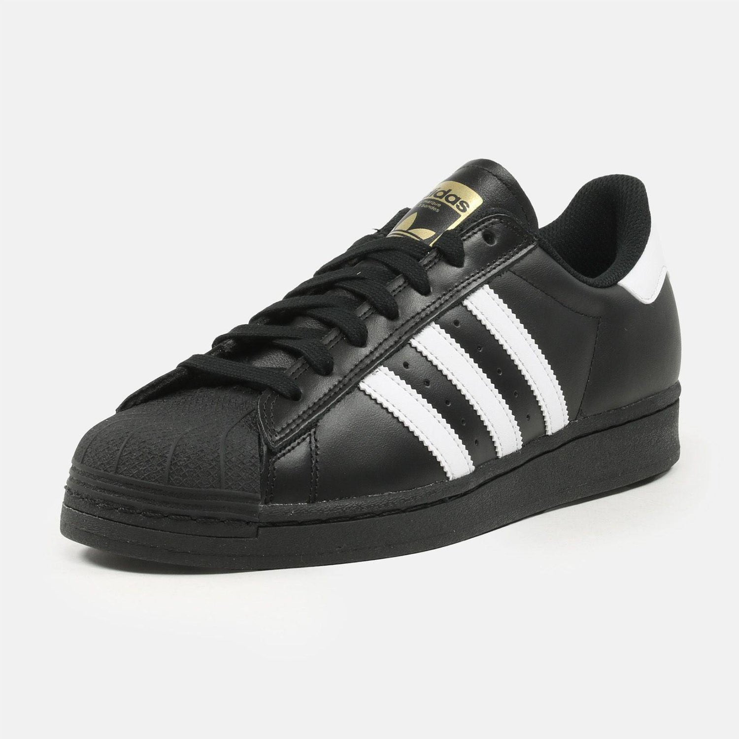 Adidas Superstar ADV Schuh - Black / Black / White - Blowout Skateshop