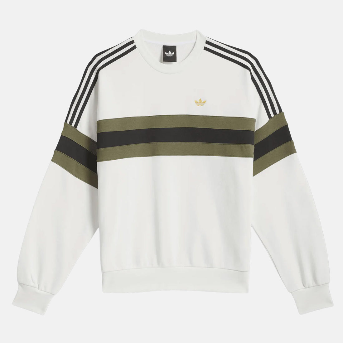 Adidas SK OG Crew - White / Olive / Black Weiß Bild 1