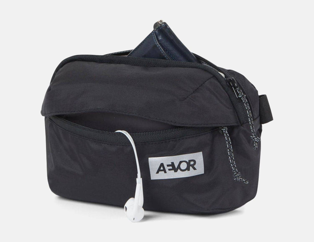 Aevor Ease Hipbag - Ripstop Black - Blowout Skateshop