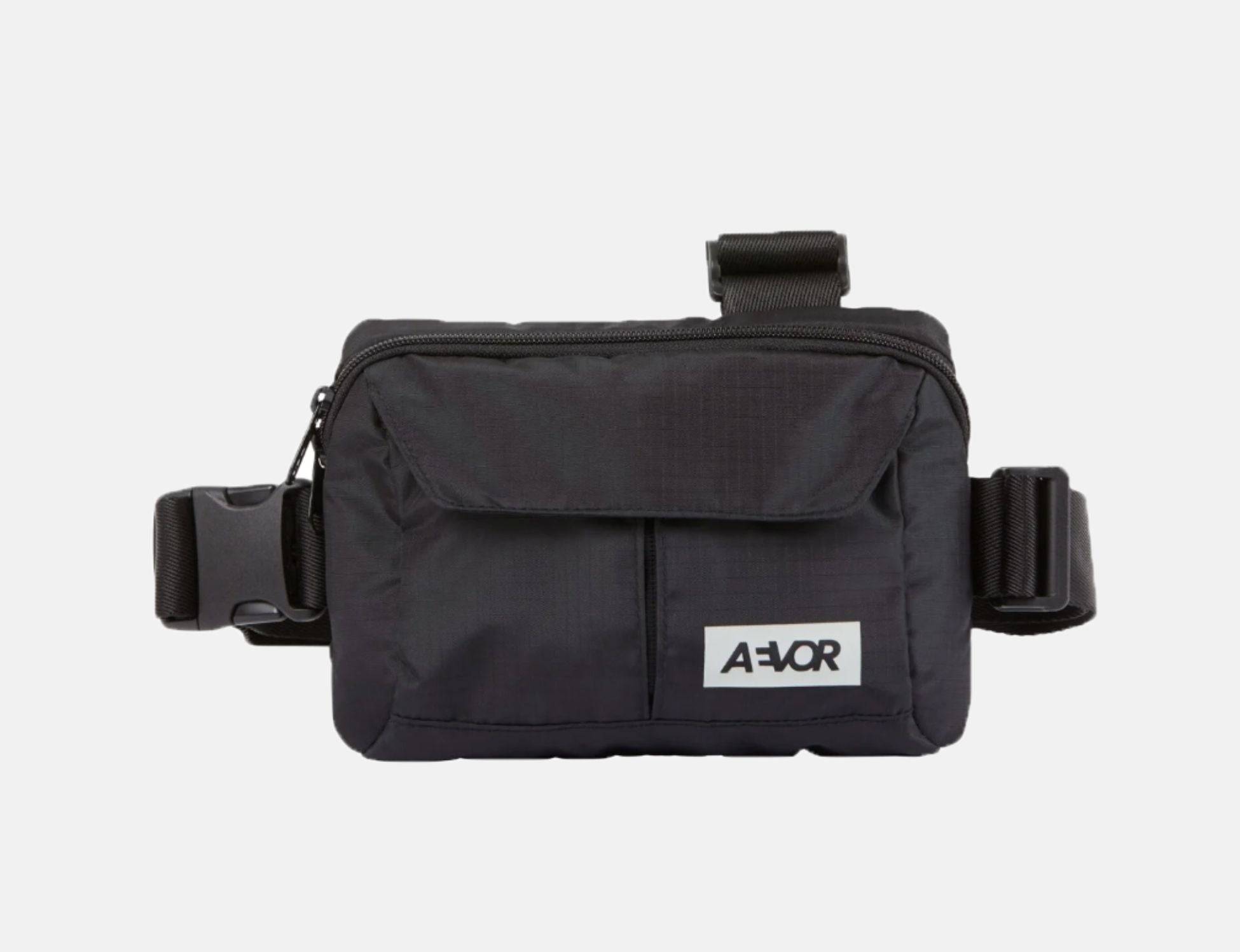 Aevor Front Pack - Ripstop Black - Blowout Skateshop