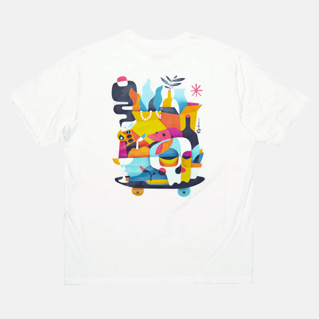And feelings Vanitas T-Shirt - White White Bild 1