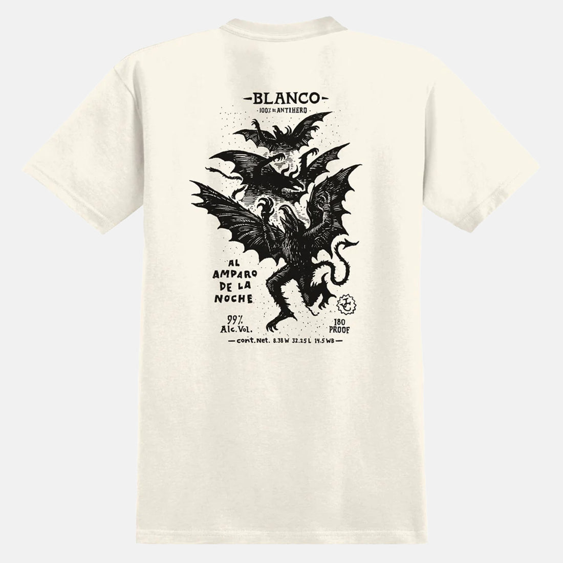 Anti Hero Carnales Blanco T-Shirt - Cream Weiß Bild 1