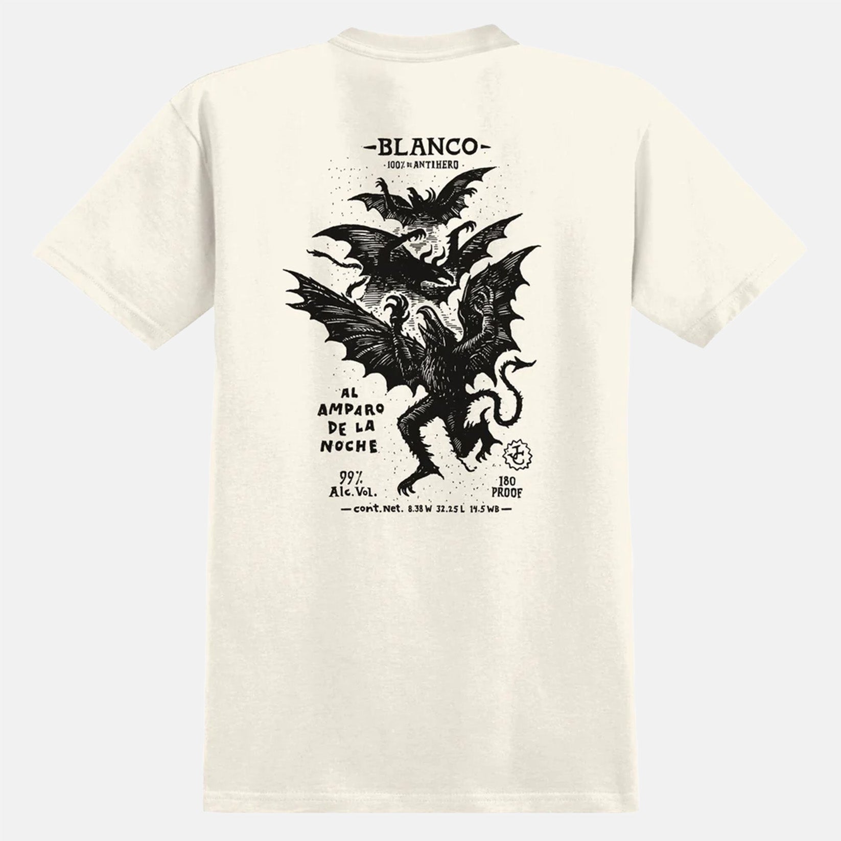 Anti Hero Carnales Blanco T-Shirt - Cream Weiß Bild 1