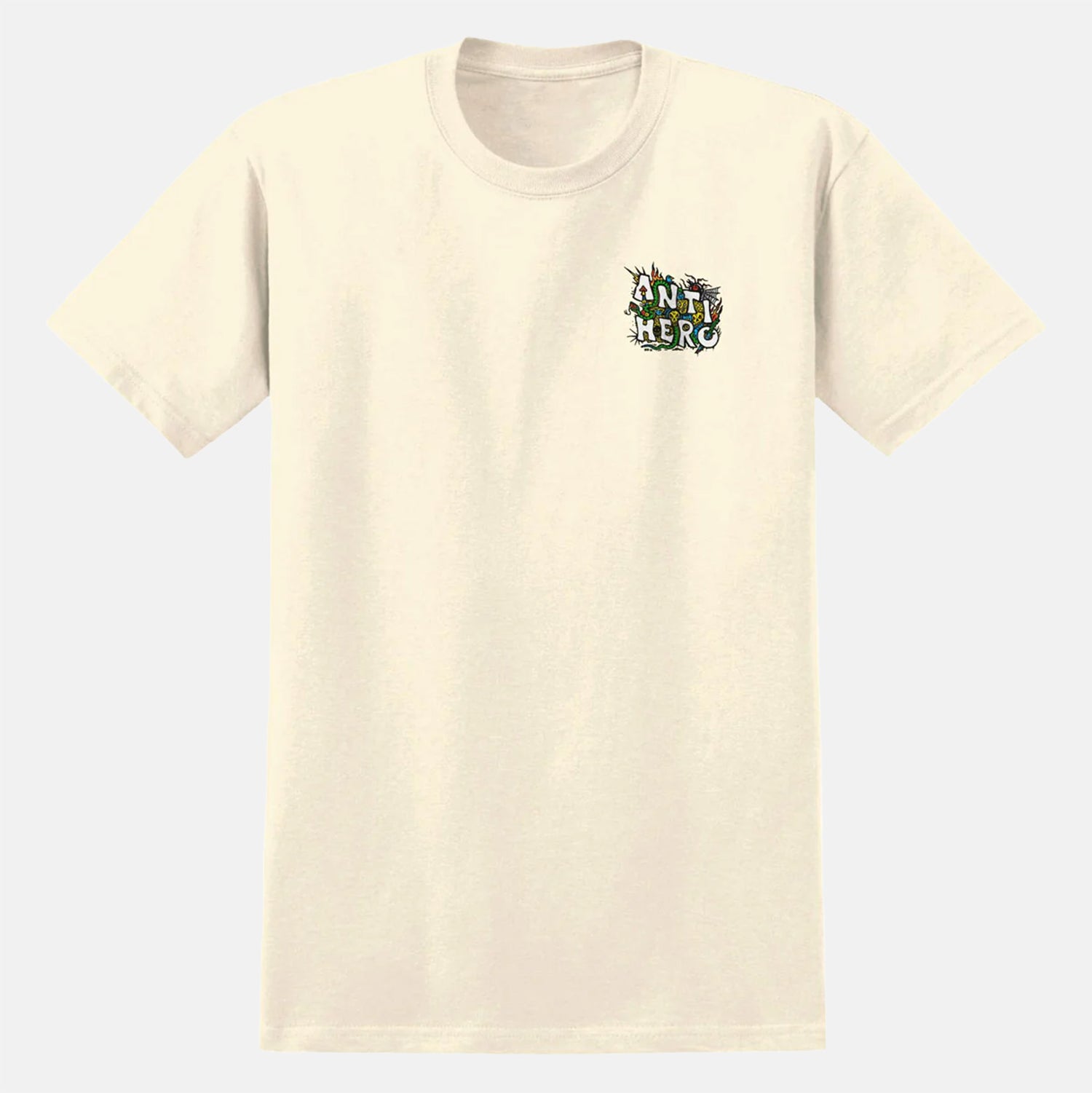 Anti Hero Cascade T-Shirt - Cream Weiß Bild 1