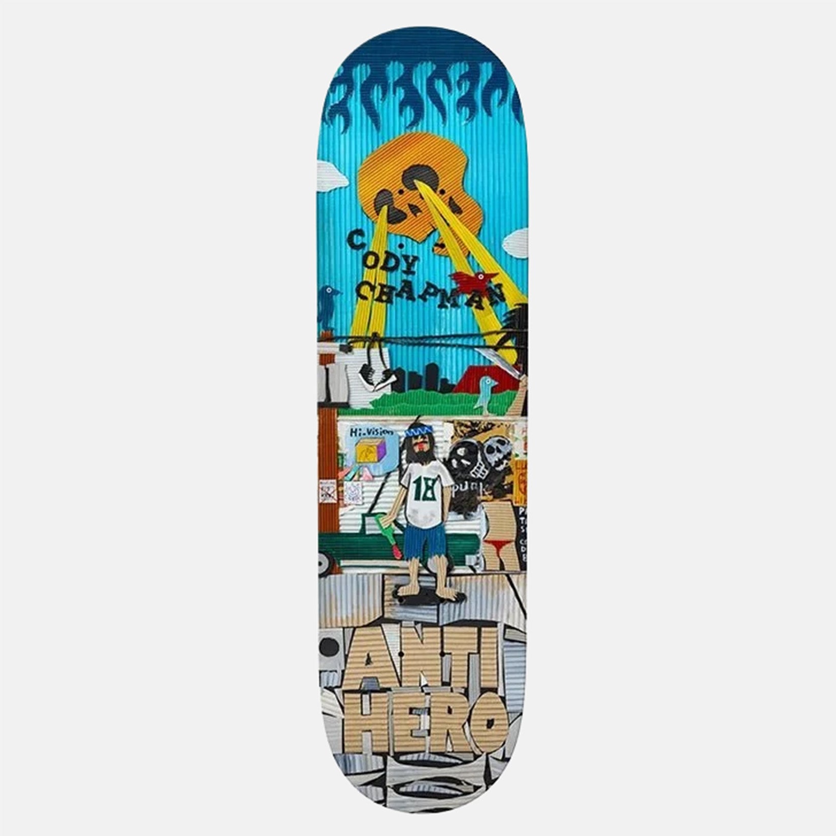 Anti Hero Chapman Kenji Goto 8.75" Deck Mehrfarbig Bild 1
