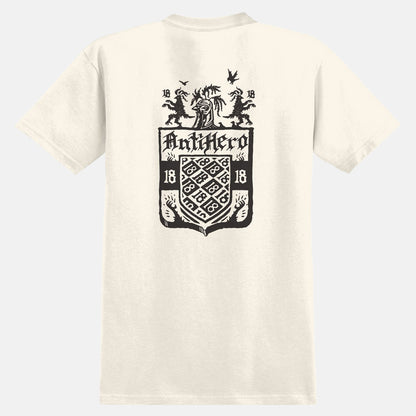 Anti Hero Coat Of Arms T-Shirt - Cream Weiß Bild 1