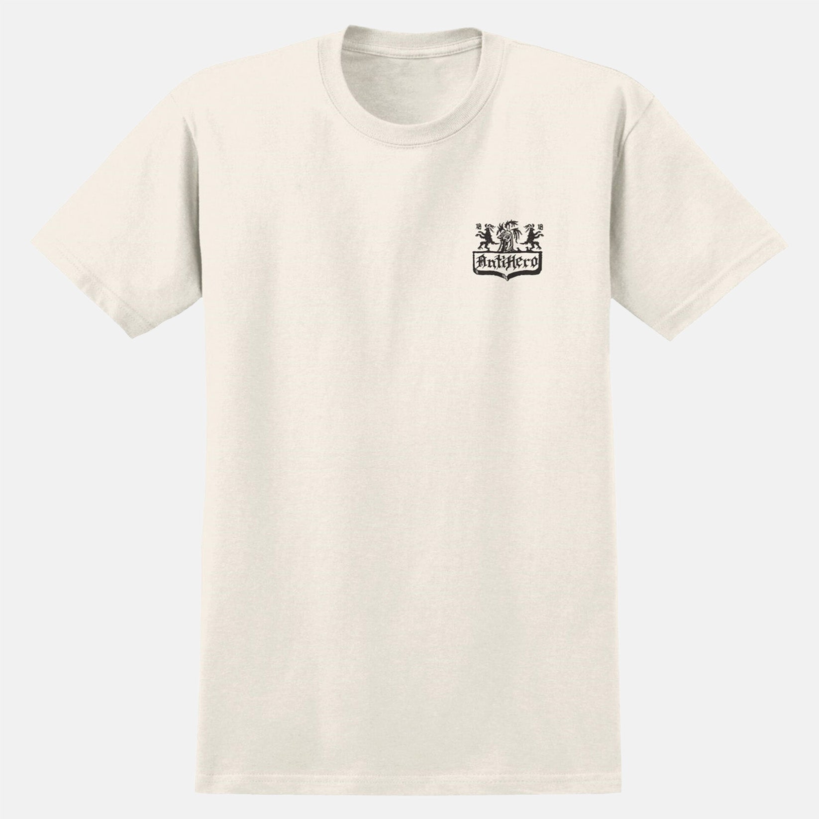 Anti Hero Coat Of Arms T-Shirt - Cream Weiß Bild 2