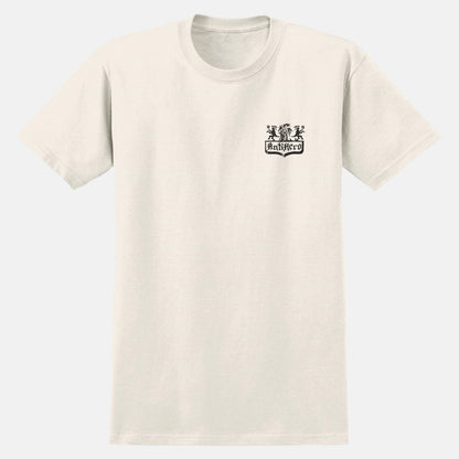 Anti Hero Coat Of Arms T-Shirt - Cream Weiß Bild 2