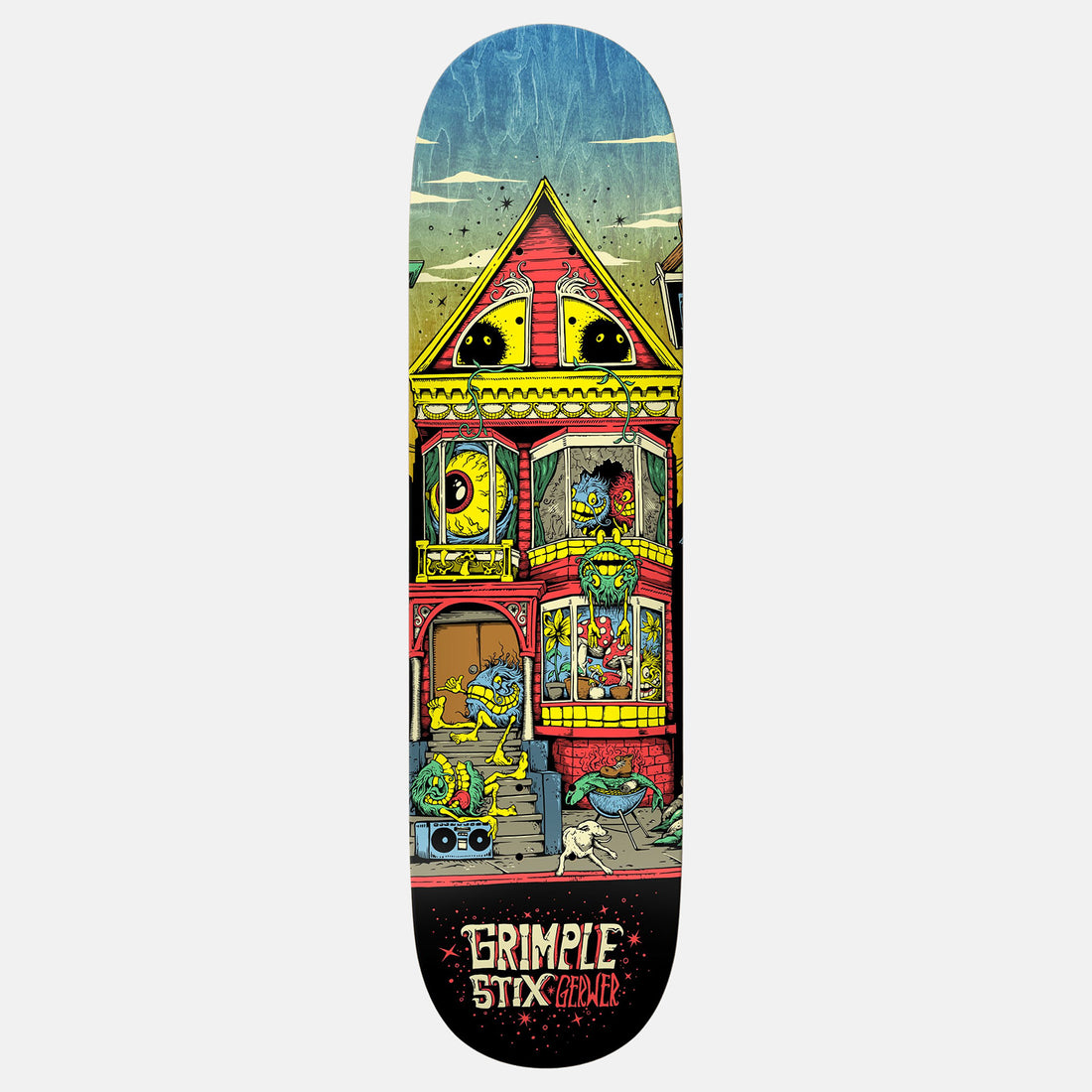 Anti Hero Grimple Stix Victorians 8.25\" Deck Mehrfarbig Bild 1