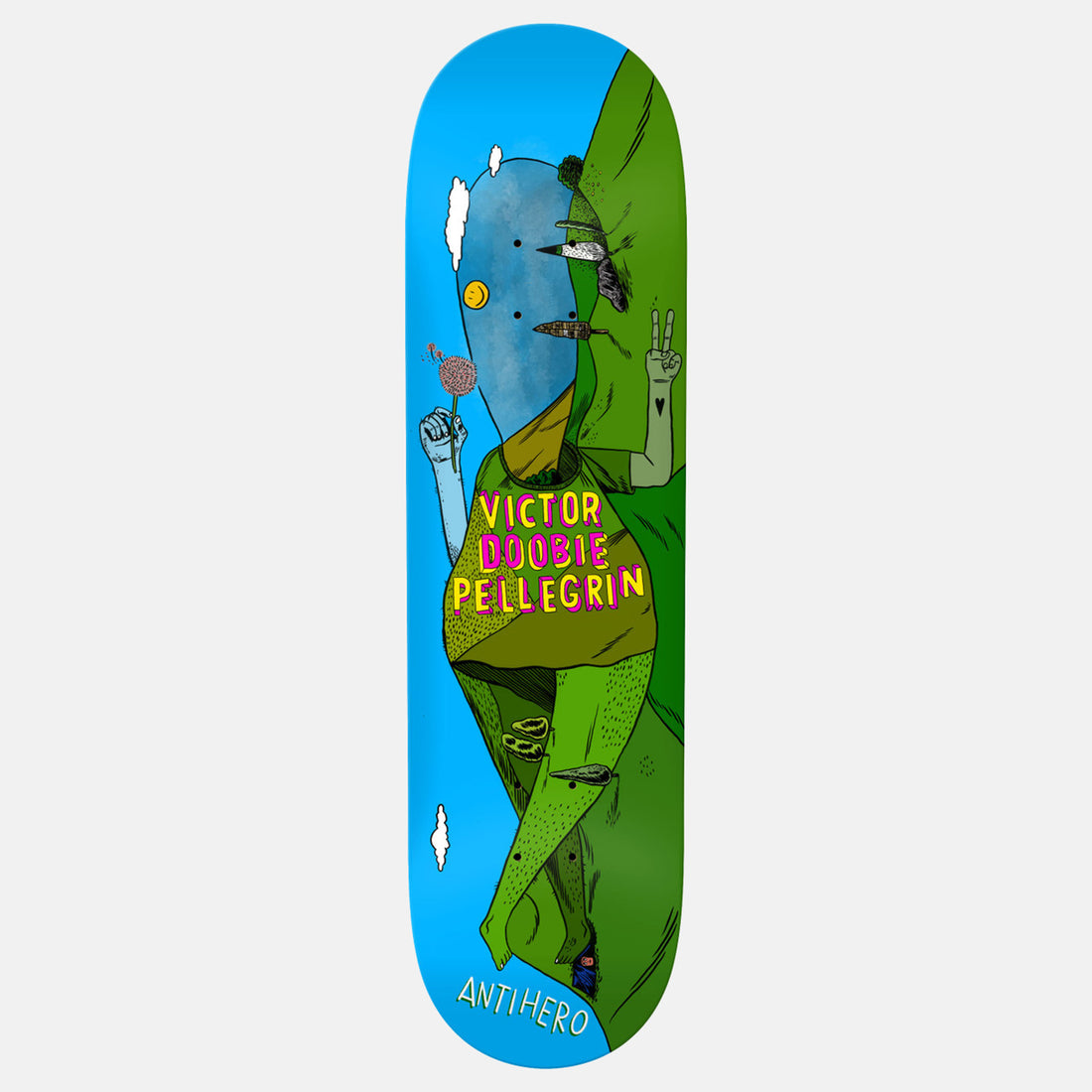 Anti Hero Hero Doobie Some Legs 8.75&quot; Deck Bild 1