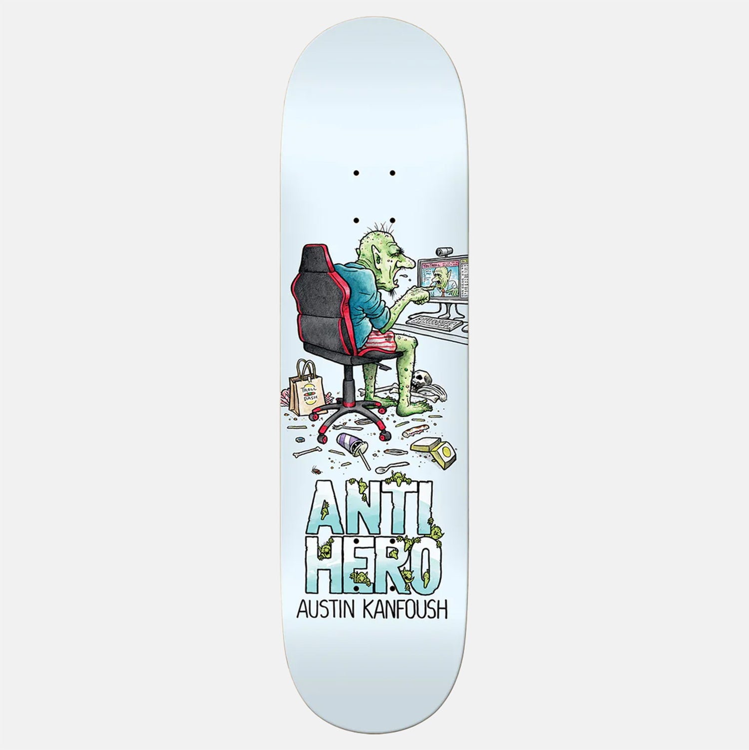 Anti Hero Kanfoush Trolls 8.62&quot; Deck Mehrfarbig Bild 1