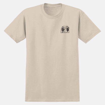 Anti Hero Ruder Bwoys Ringspun T-Shirt - Bone Braun Bild 2