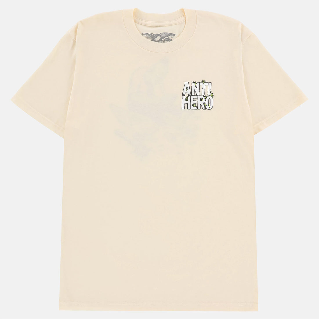 Anti Hero Trolls T-Shirt - Cream Beige Bild 2