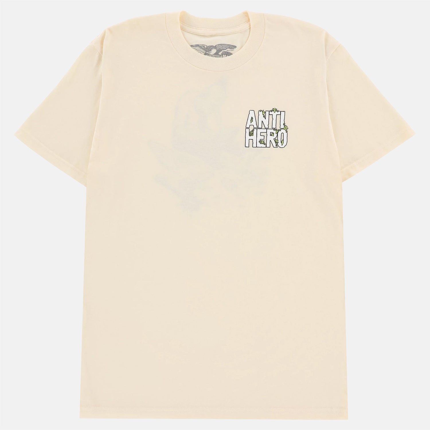 Anti Hero Trolls T-Shirt - Cream Beige Bild 2