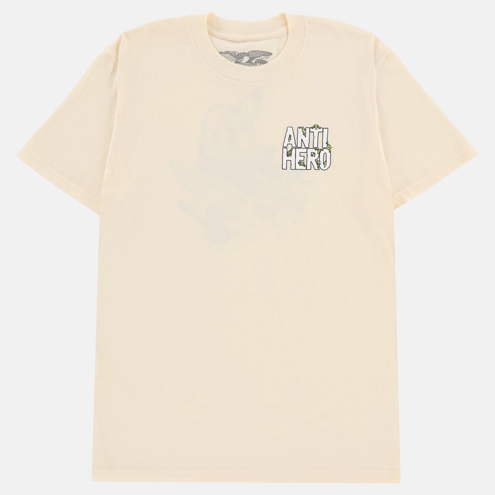 Anti Hero Trolls T-Shirt - Cream Beige Bild 2