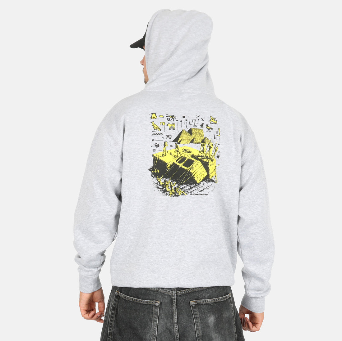 Anti Hero Zip Hoodie - Grey Heather Grau Bild 1