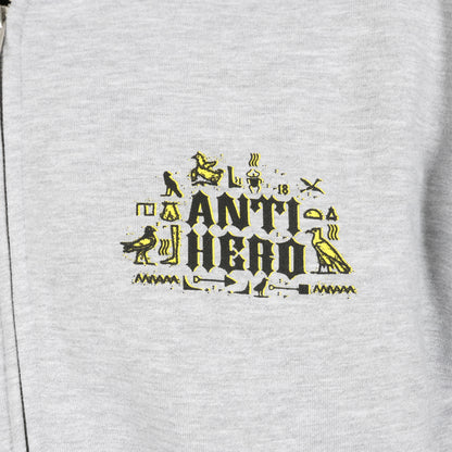 Anti Hero Zip Hoodie - Grey Heather Grau Bild 3