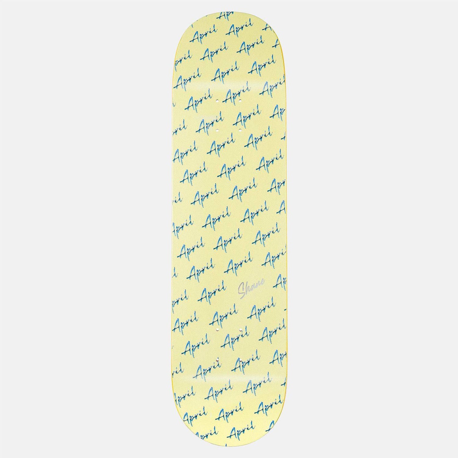 April Shane Script Logo 8.125&quot; Deck - Blowout Skateshop